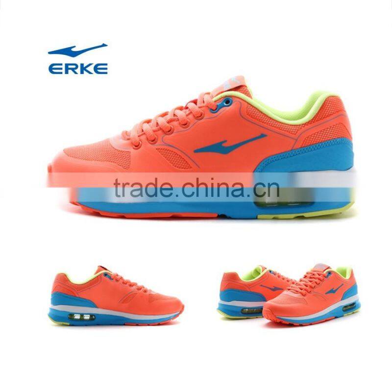 ERKE wholesale brand hi fashion breathable womesn air running sneaker shoes