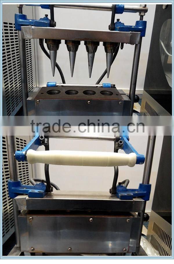 big production waffle ice cream cone machine(Canton fair booth No:1.1J19,from 15th to 19th of Oct)