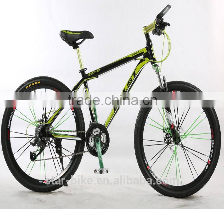 made in china factory 26 inch high quality with Aluminum alloy rim mountain bicycle