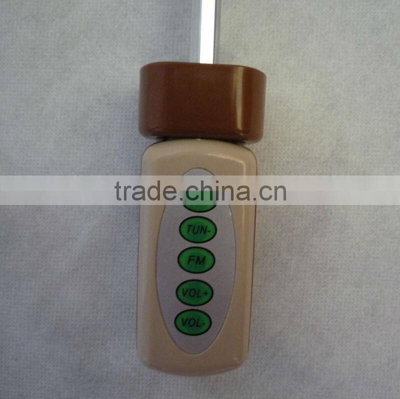 hot fashion style three folding radio umbrella made in china OKUMBRELLA