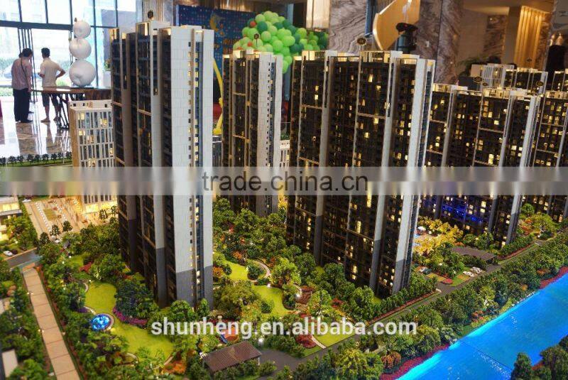 house scale model making beautiful 3D building model making/architectural model making service