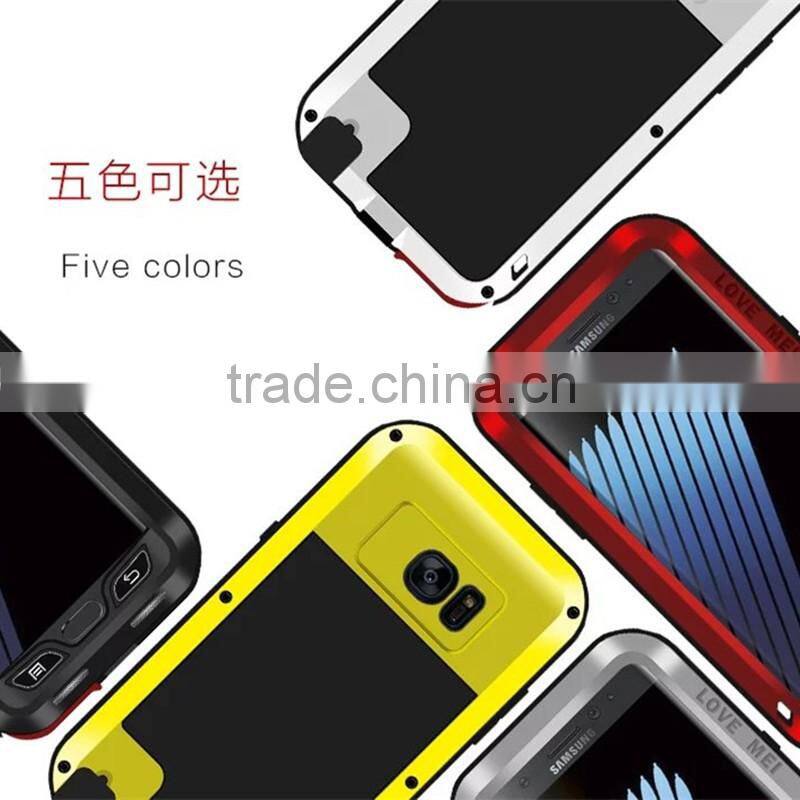 ORIGINAL Love Mei Powerful Case FOR GALAXY NOTE 7 Shockproof Waterproof Rugged Metal SHOCKPROOF case FULL LINE TAKTIK