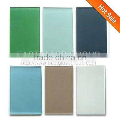 3-19mm clear & colored frost glass