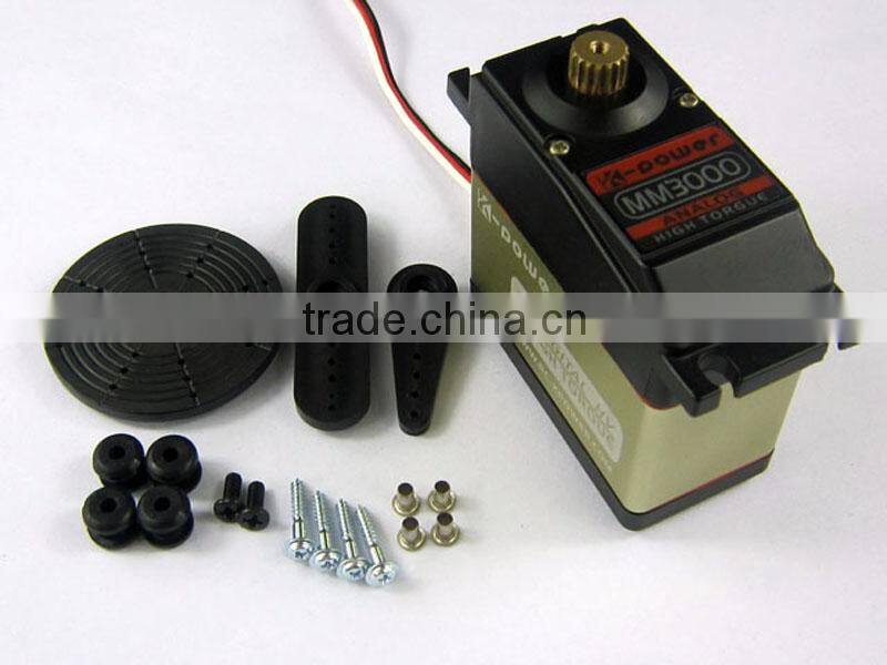 K-power MM3000 Hot!off road rc car parts metal gear servo