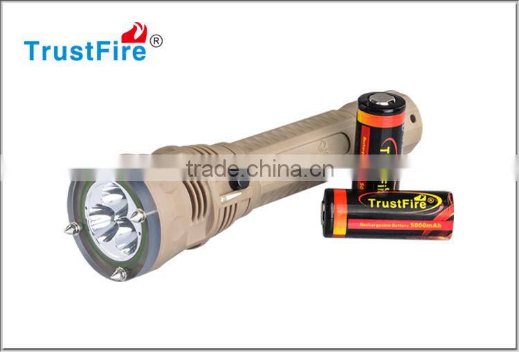 TrustFire DF002 underwater diving torches, magnetic control switch Led Light 1500LM waterproof flashlights