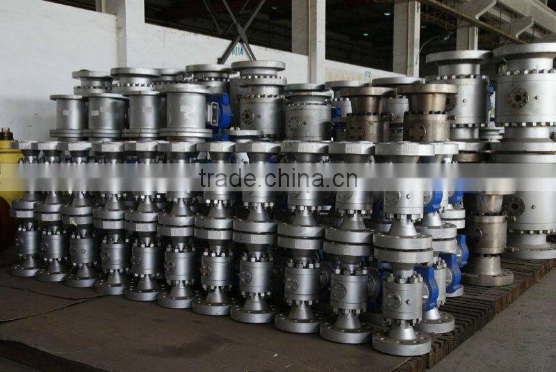 4 Inch Class1500 forged Steel Trunnion ball valve , 2500lb ball valve