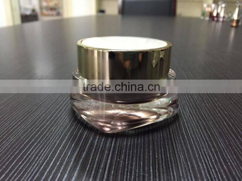 alibaba supplier high quality cosmetic acrylic jars and lids