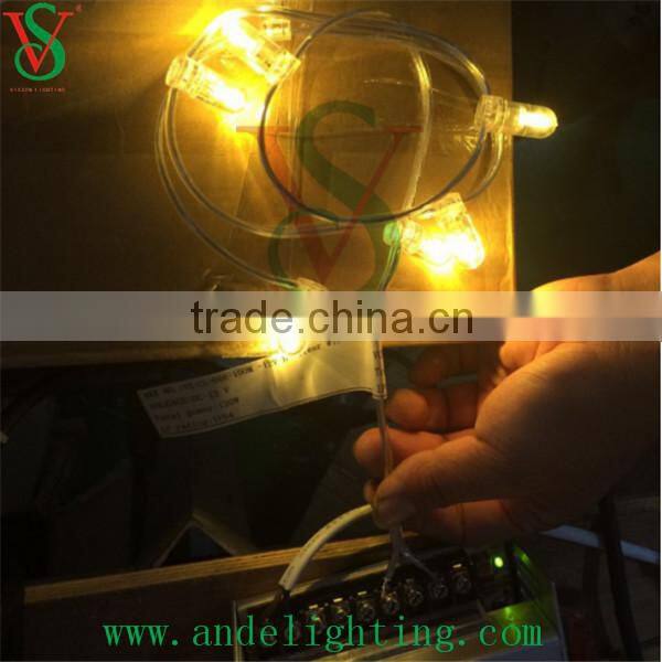 DC12V clip light, LED fairy light string 100m /roll, 15cm spacing