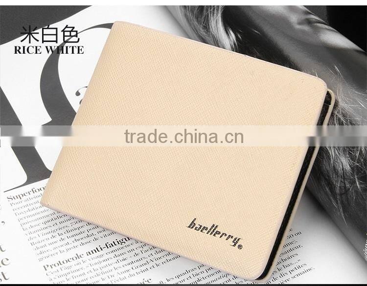 custom pu leather beallerry mens wallet for men