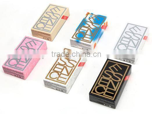 Beautiful design hard paper gift box with clear pvc window and ribbon handles