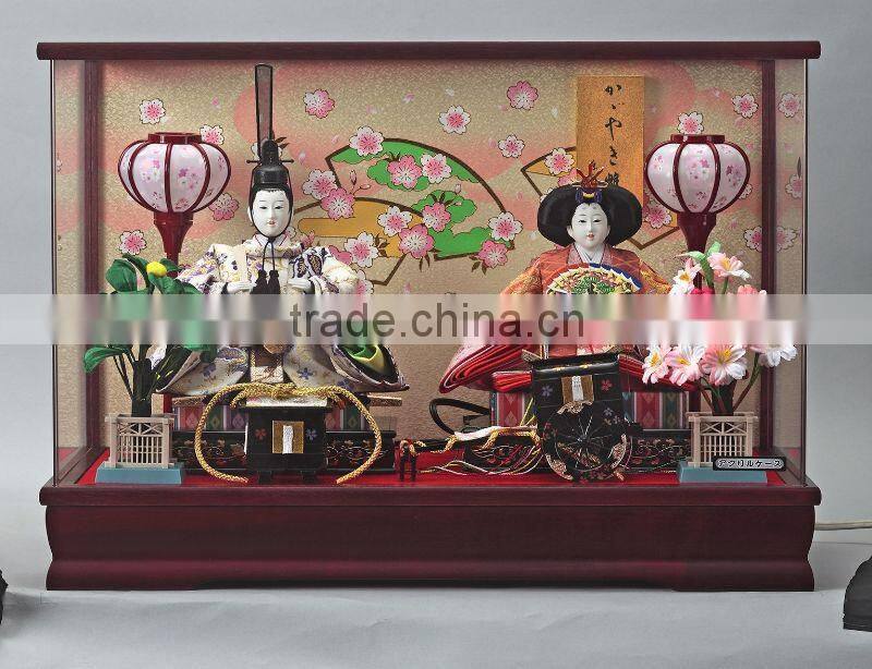 Unique mini doll Hina / Gogatsu Ningyo at reasonable prices , case available