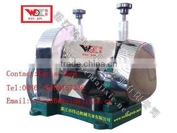 horizontal electric sugar cane juice extractor machine