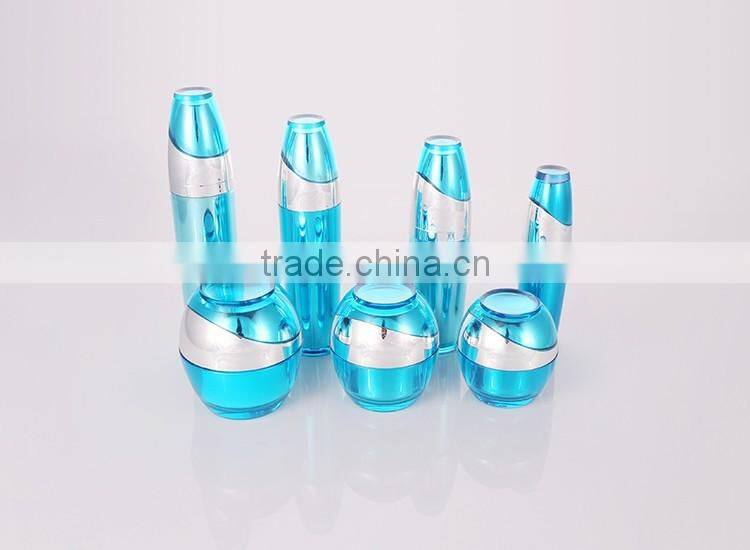 Missile design cosmetic packaging cream jar, acrylic cream empty jars