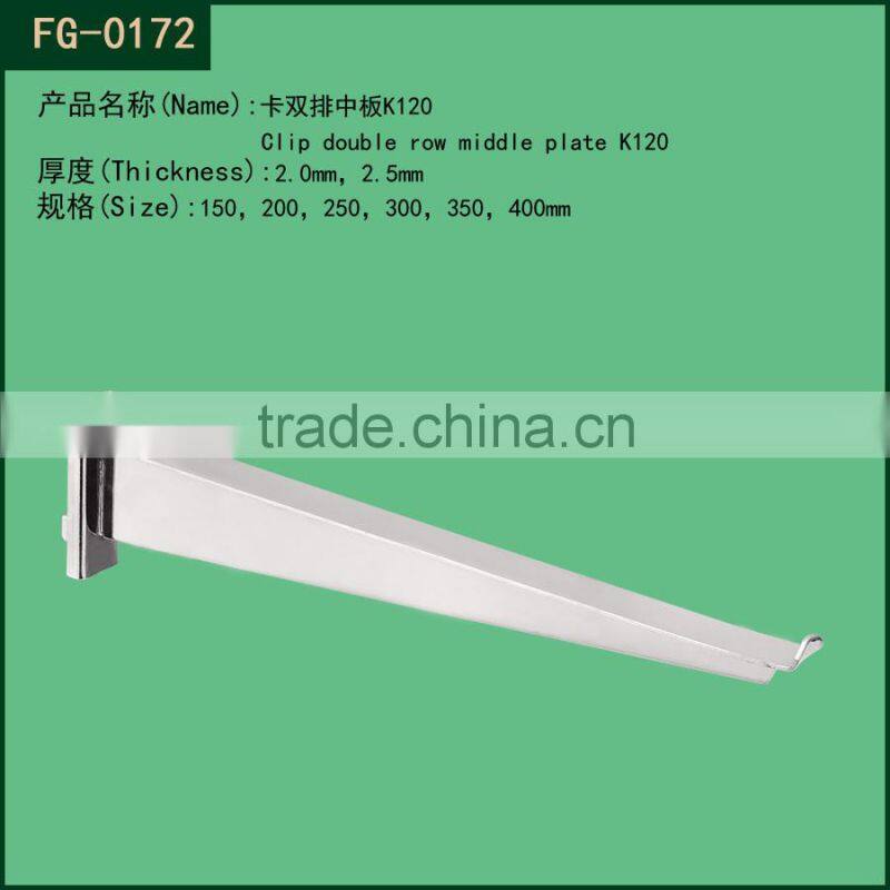 steel and tube fasteners / double row slant column used supporter and fastener(golden)