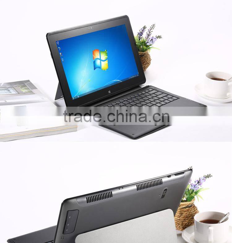 11.6" quad core 2.4GHz CPU windows tablet pc with keyboard