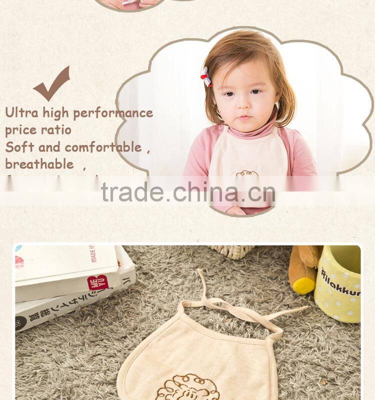 100% cotton baby bibs, scarfs and burp with exquisite embroidery catton sheep bibs