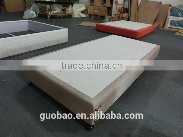 Fabric Upholstered Bed super quality king single fabric bed frame