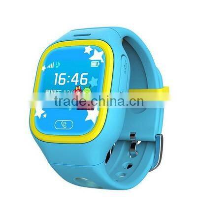 GPS GMS Wifi Kids GPS Watch Tracker Waterproof Touch OLED Screen Smart Watch Phone