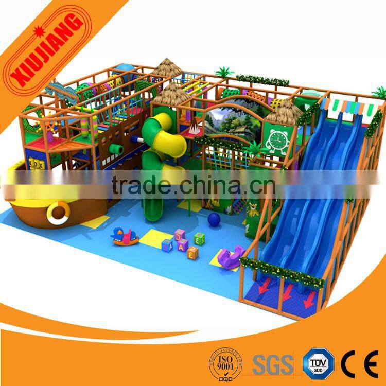 Indoor Playground Type Swing And Slide Combination Games