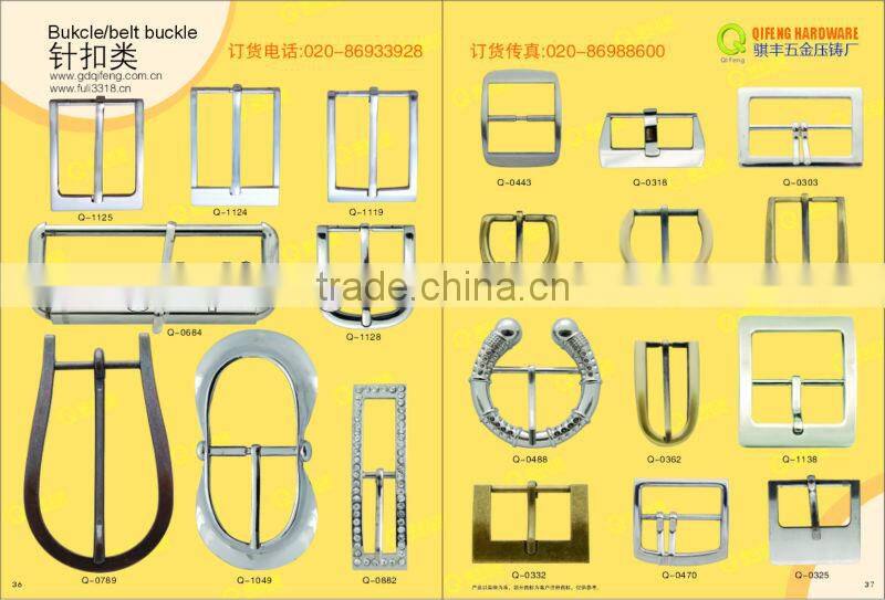 Belt buckle manufacturer open buckle ring with pin