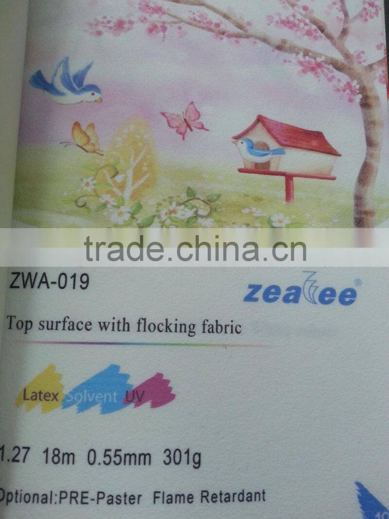 mirror wall paper/wall paper rolls/wall paper price