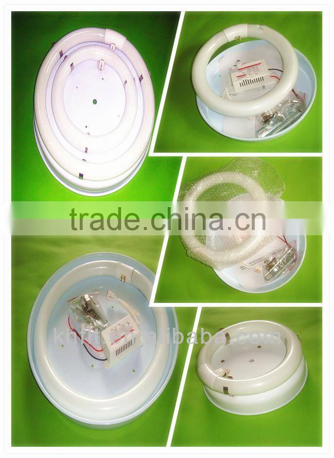 T9 32W Circular electronic ceiling lamps metal base