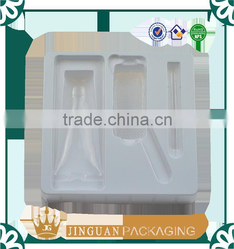 High quality plastic Pvc Pet gift cosmetic blister tray