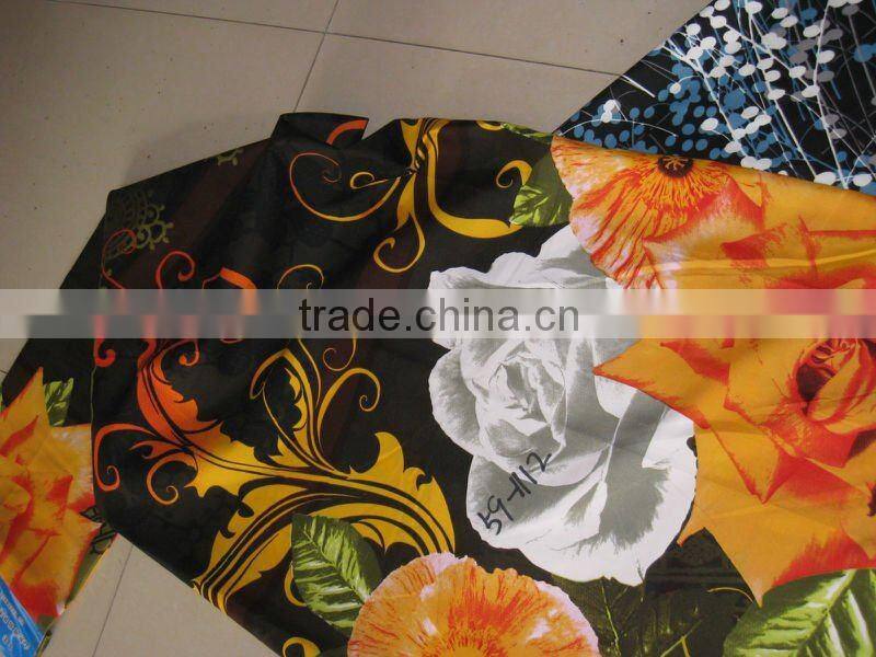 Disperse printed polyester bedding set fabric/bedsheet fabric/bedding fabric