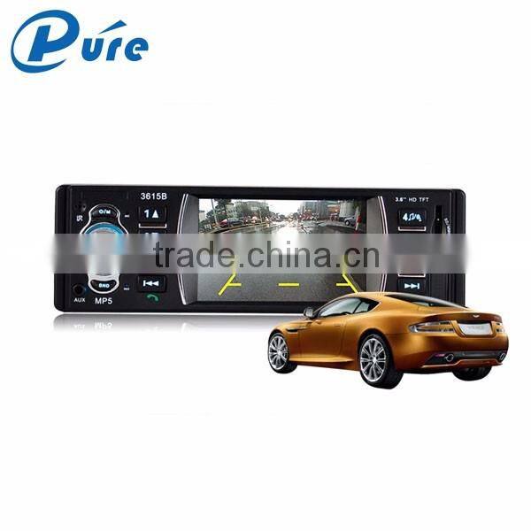 2016 hot selling car radio 3.6 inch car multimedia player car music player with bluetooth and reversing function