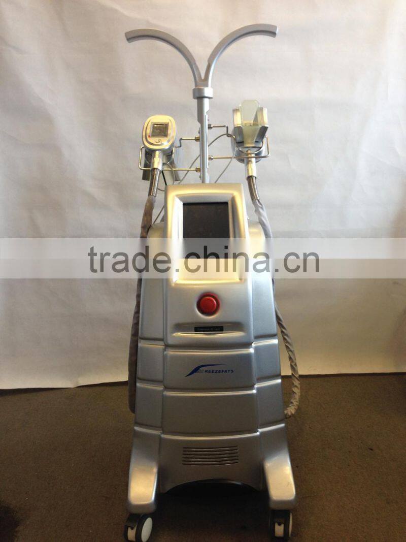 Fat Freezing Machine fat dissolving cryolipolysis/ cryolipolysis equipment with changeable handles