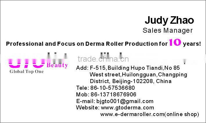 2014 manufactuer GTO 540 Stainless steel 0.2-3.0mm derma roller
