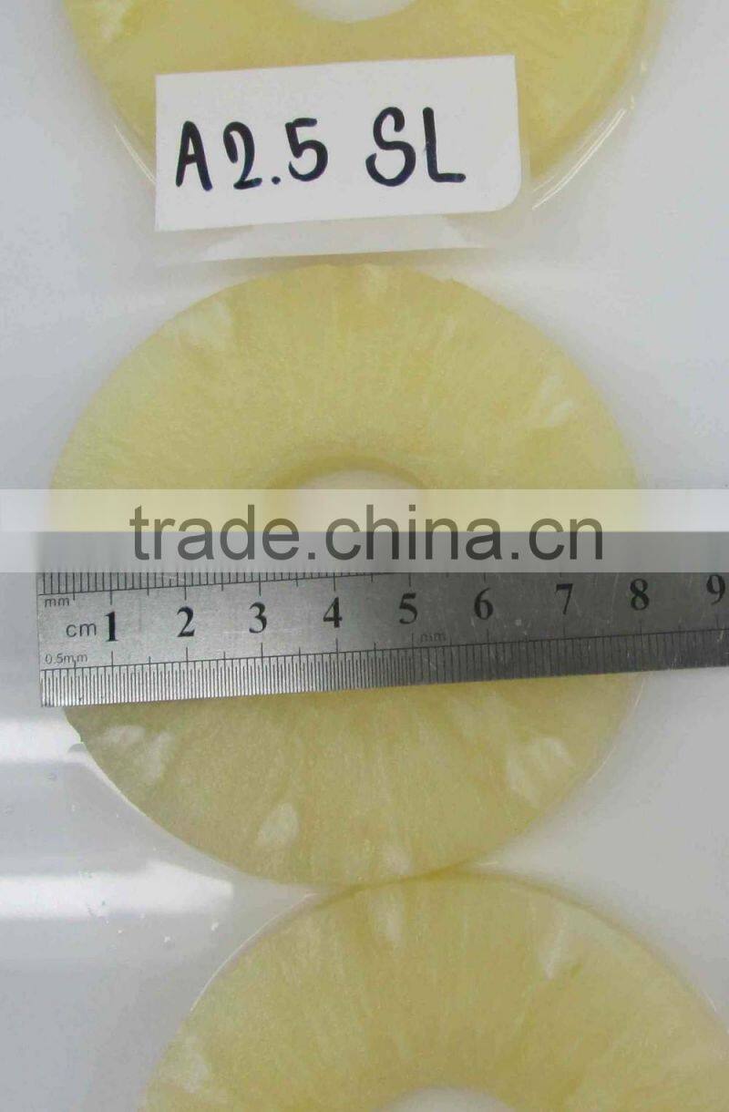Choice grade canned pineapple 8 slices in ligh syrup from Thailand