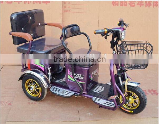 3 wheels adult electric tricycle /cheap adult tricycle /electric tricycle for adults