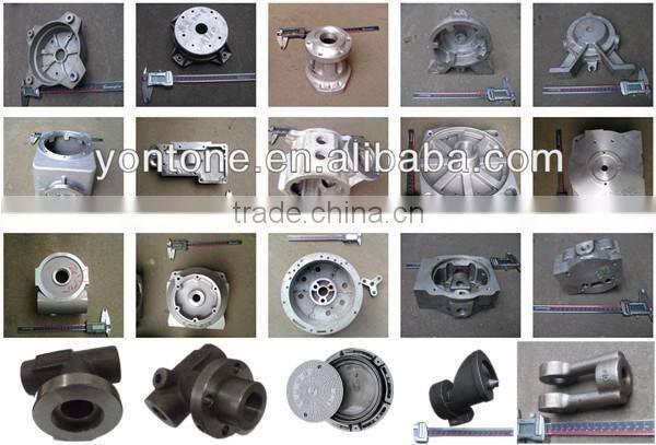 Yontone YT827 0 Risk ISO9001 Plant High Density AlSi5Cu1Mg T6 Heat Treatment A356 Aluminum Sand Casting Products