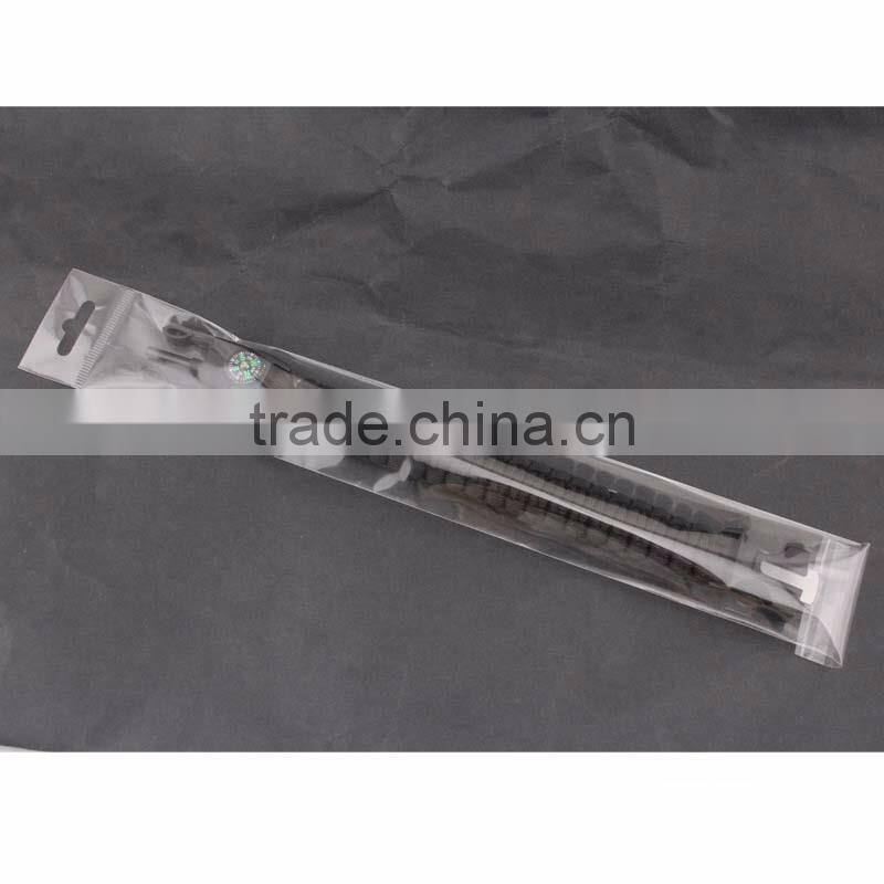 Paracord Survival Bracelet with a 350LB Parachute Cord, Fire Starter, Embedded Compass, Flint, Emergency Knife & Whistle