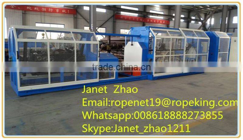 china taian plastic pp pe twine rope twisting machine