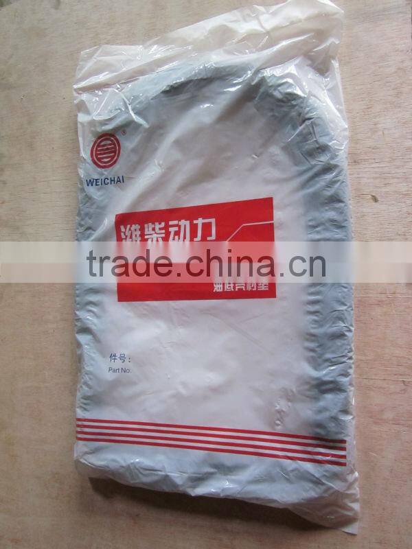 shacman heavy truck oil pan gasket 614150004 weichai wd615 diesel oil pan gasket