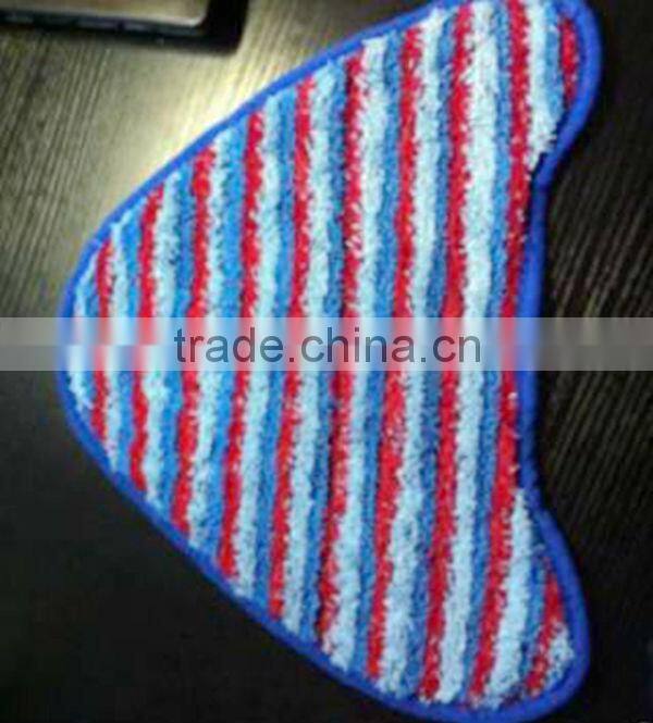 Stripe microfiber cloth& microfiber terry
