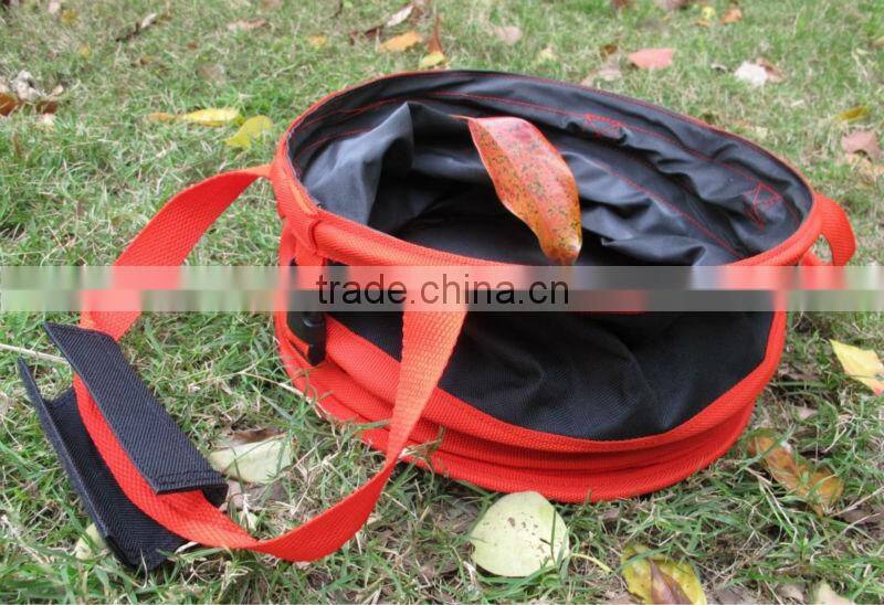 PP/PE jute oxford pop-up tool bag garden storage bag with handles easily carried manufacturer