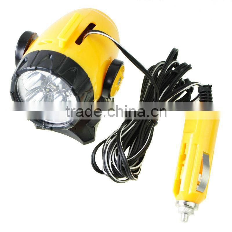 Car Emergency Searchlights with 5LED 12V Car Cigarette Lighter