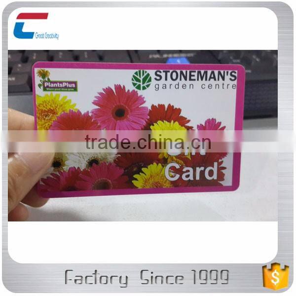 Thank You Letter Plastic Gift Cards/ Thanks Card