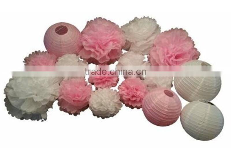 Colorful wedding festival decoration paper flower