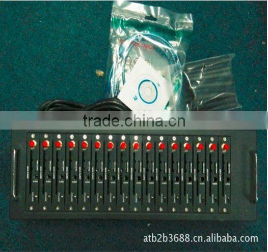 High quality hotsell 32 ports Q2303 module bulk sms modem pool/32 sim cards gsm simbox--free sms software