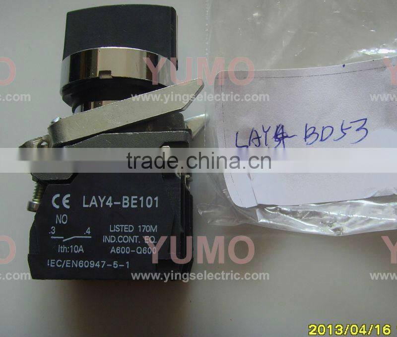 LAY4-BD53 3 position spring return push button switch