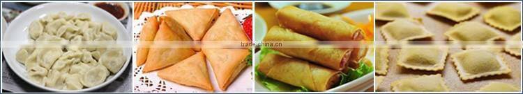Factory price Chinese automatic dumpling machine/samosa making machine/spring roll machine