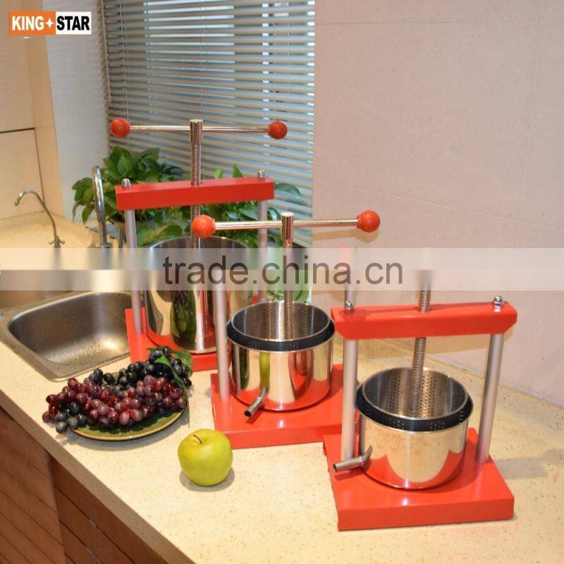 Tabletop Wine Press 1.3L Stainless/Aluminum