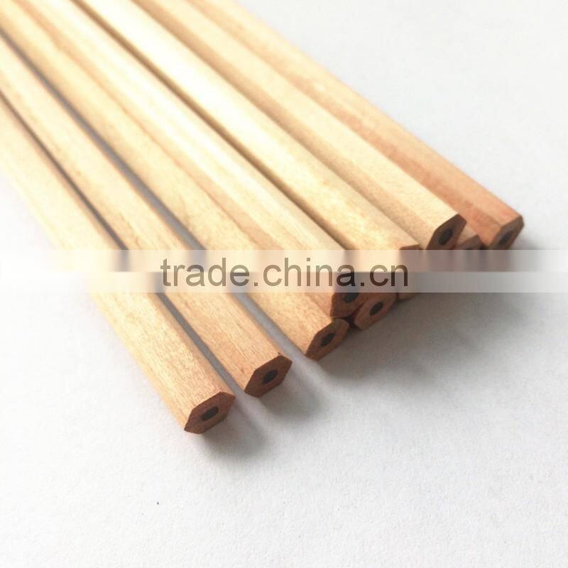 HB wooden pencils, 7 inch black lead pencil with eraser