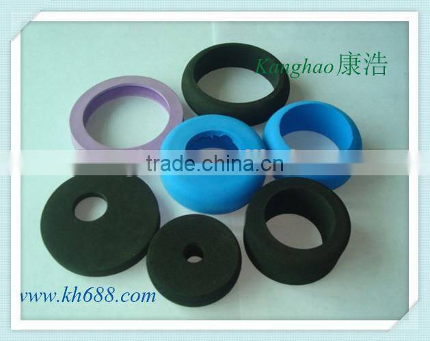 flocking box, flocking jewellery box, EVA foam with flocking, flocked EVA foam packing