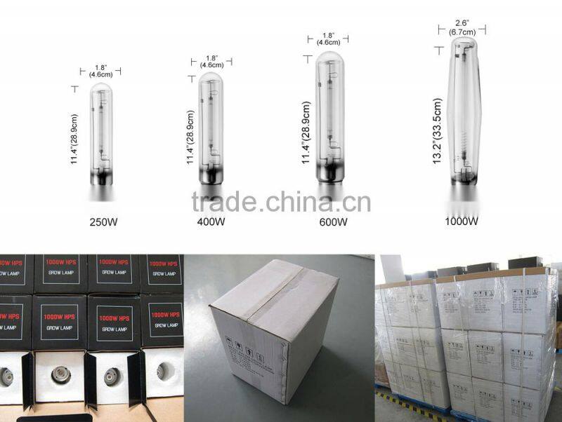 hydroponic 400w grow hps/hydroponic 400w mh 6500k bulb/hydroponic 600 watt grow lighting system
