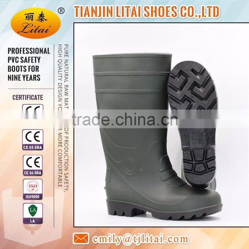 PVC Work Boots Wellington Gumboots PVC Safety Gumboots